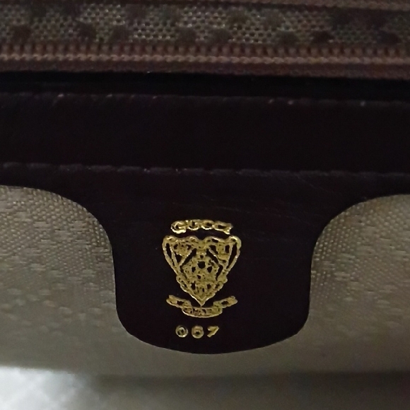 Vintage Gucci Brown Suede Boston Bag with Leather Trim – Gorgeous Condition 60s - Picture 15 of 17